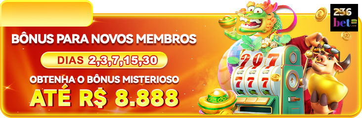 236bet — card com CTA e reforço de bônus, com ênfase em benefício imediato, pensado para estimular a abertura de novas